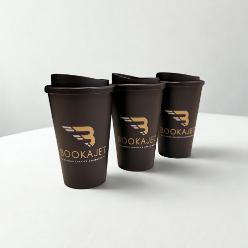 Bookajet travel mug